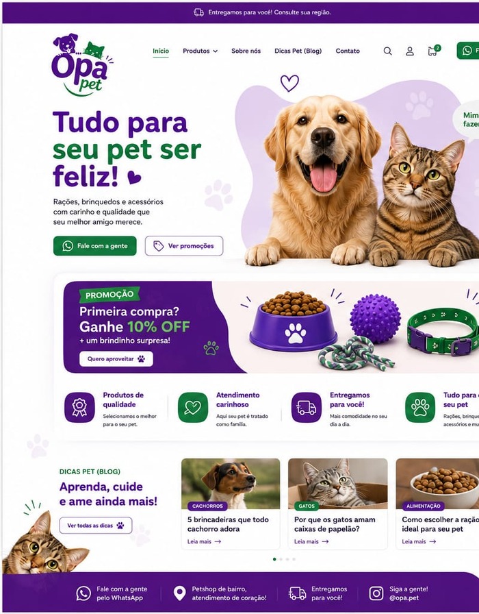 E-commerce — site